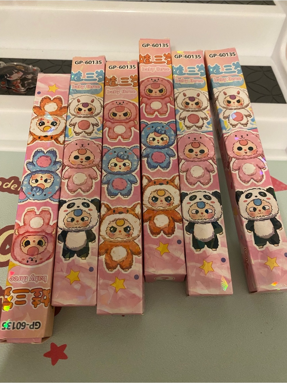 BB3 Blind Boxes Gel Pens(6pcs)